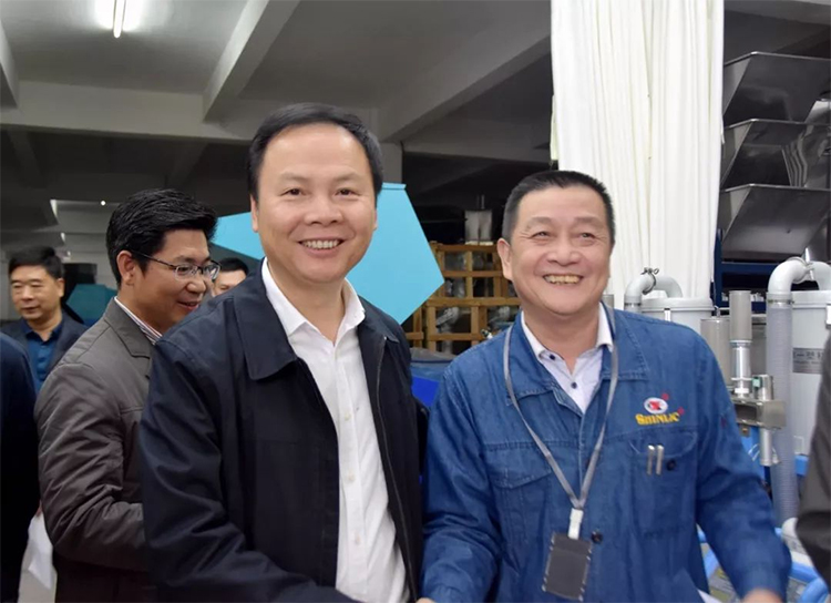 汕頭市委常委、常務(wù)副市長李耿堅(jiān)一行前往我司調(diào)研指導(dǎo)