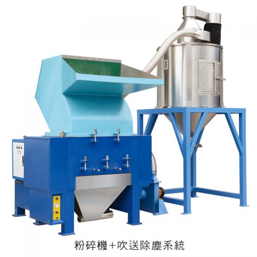 粉碎機+吹送除塵系統(tǒng)